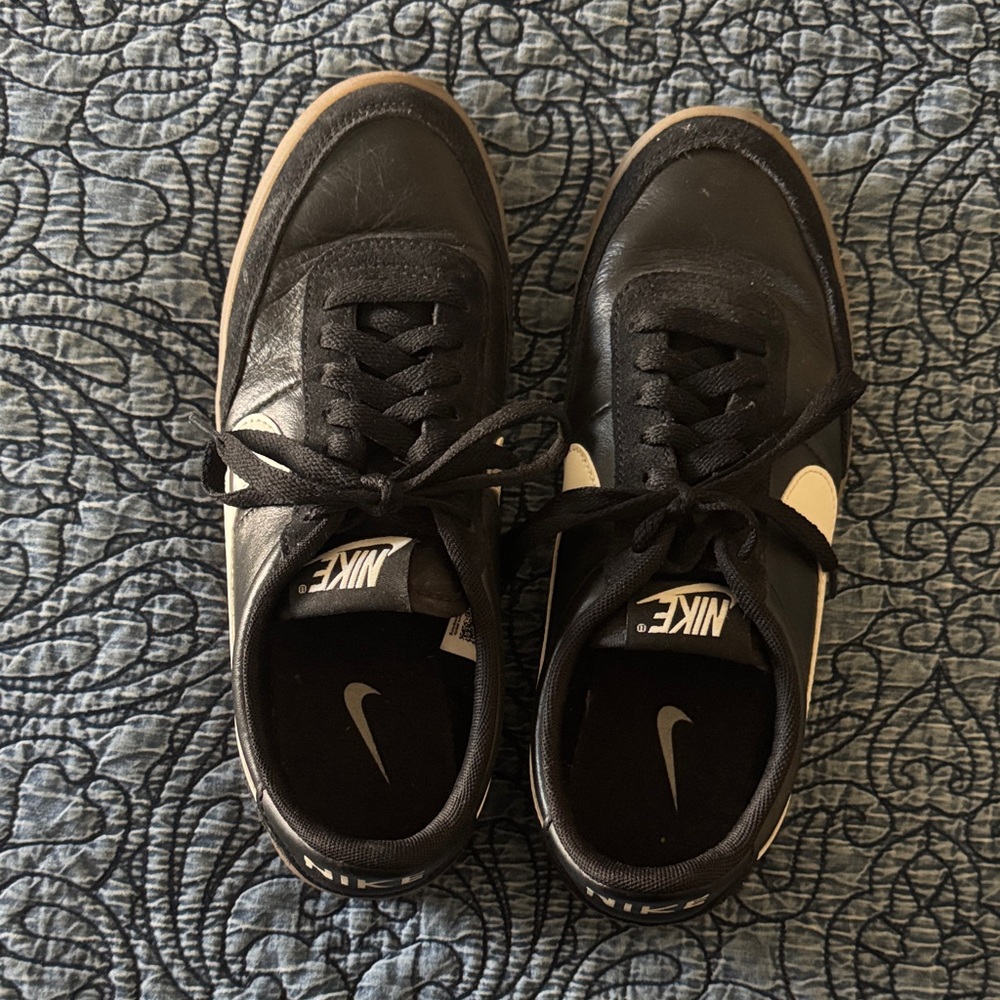 Nike women's Classic Black and White Sneakers